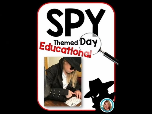 Preview of SPY Themed Day | Solve a Mystery
