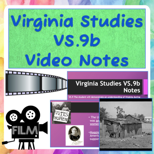 Preview of Virginia Studies VS.9b Notes Recording