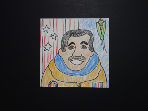 Preview of Let's Draw Jose Hernandez! (Mexican-American Astronaut)