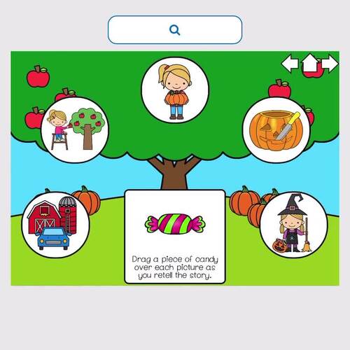 Apples and Pumpkins Book Companion | Boom Cards for Speech | TPT