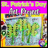 St. Patrick's Day Art Lesson, Yayoi Kusama Clover Art Proj