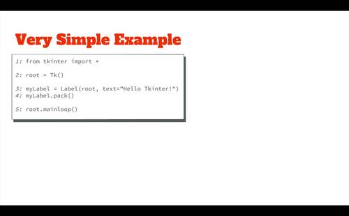 Preview of Python Code 12: GUI Intro with Tkinter