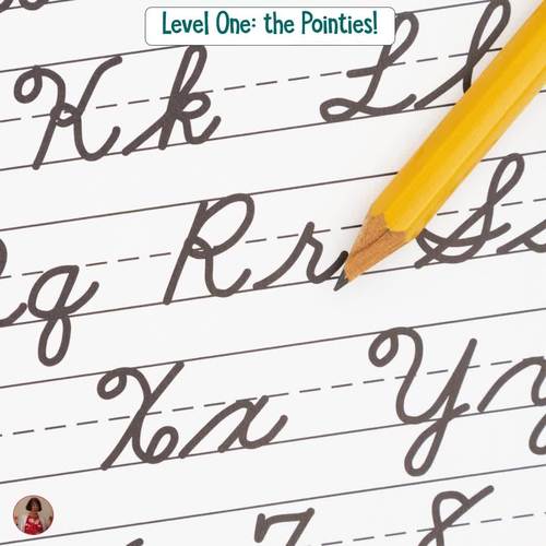 Cursive Writing: A Self-Directed Instructional Guide Level One: The ...