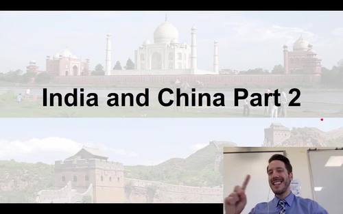 Preview of India and China Part 2 (Middle School Social Studies)