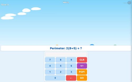 4th Grade Algebra Math Game | Math Center Activity by Kick My Math