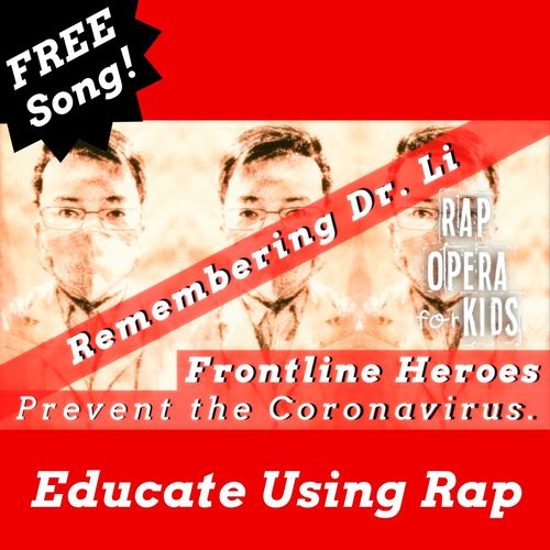 Preview of "Remembering Dr. Li" Rap Song for Coronavirus Reading Activity COVID-19 Resource