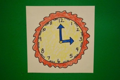 Preview of Let's Draw a Clock!