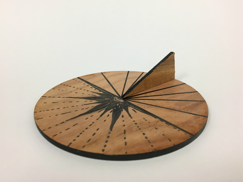 Preview of Upcycled Wood Sundial