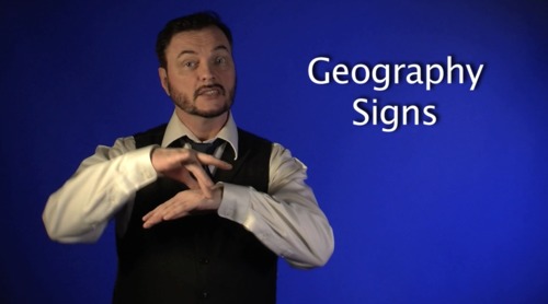 Preview of E18: ASL Geography Vocabulary - Sign With Robert