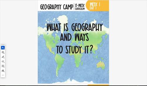 World Geography Basics 1-Week Camp | Introduction to Geography Basics ...