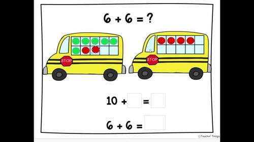 Make a Ten to Add - For Google Slides with Virtual Manipulatives