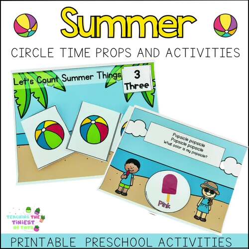 Summer Circle Time Activities For Preschoolers