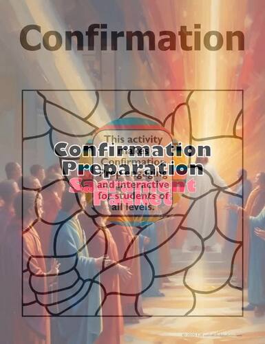 Confirmation Preparation Packet: Sacrament Trinity Saint & Holy Spirit ...