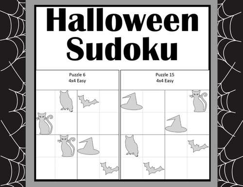 halloween sudoku printable