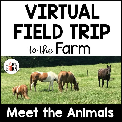Preview of Virtual Farm Field Trip: Meet The Animals On The Farm - Barnyard Buddies