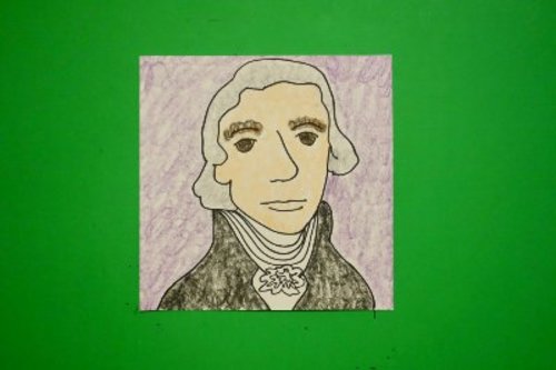 Preview of Let's Draw Thomas Jefferson!