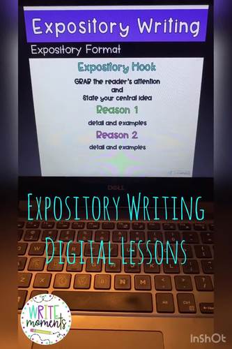 Expository Writing Digital Lessons