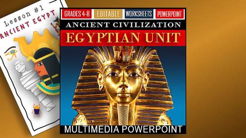 Ancient Egypt ⭐ Ancient Egypt ⭐ Editable ⭐ Digital ⭐ Distance ⭐ Pharaoh ...