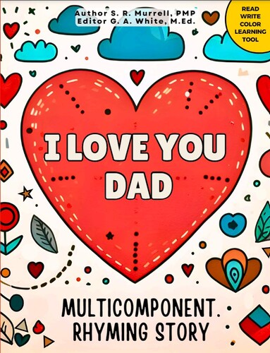 Preview of I Love You, Dad : Father's Day Gift/ Keepsake
