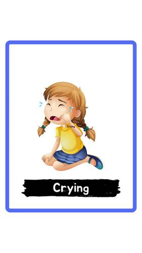 Feelings and Emotions Flashcards.15 Printable English vocabulary