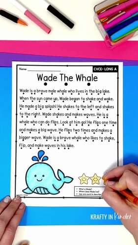 CVCe Reading Passages Magic E Decodable Stories and Silent E Activities