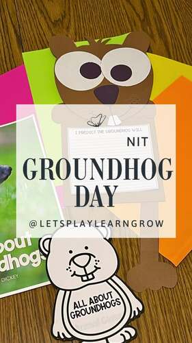 Groundhog Day Thematic Unit and Craft by Heidi Dickey | TPT