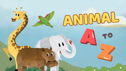 Preview of A-Z Videos: Learn with Fun in the Alphabet!