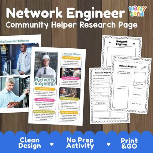 Network Engineer Community Helper Research Page | STEM Technology Activity
