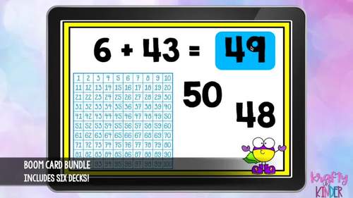 2 Digit Addition Without Regrouping No Prep Math Games & Centers 1st Boom Cards