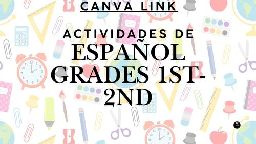 Preview of Recurso en Video + PDF en Español | Actividades para escuela primaria