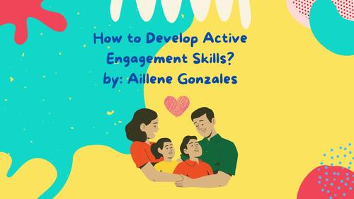 Preview of Presentation to teach children's engagement to parents at home, video