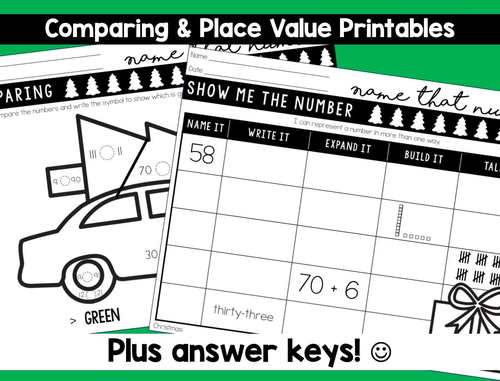 Christmas Math Worksheets
