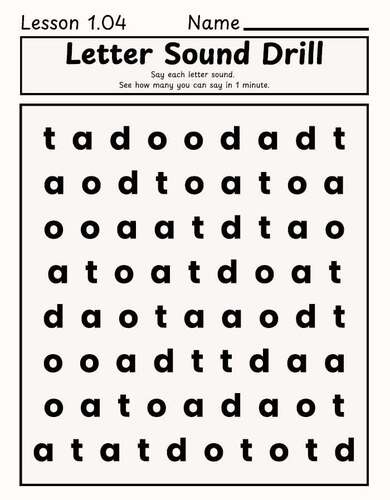 Basic Sound Automaticity Drills (Sound & Decodable Word Drills) | TPT