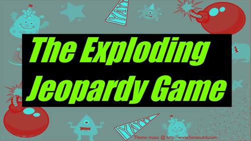 Exploding Jeopardy Game