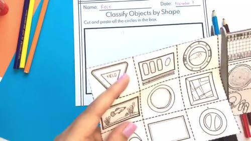 Classifying And Sorting Objects Worksheets Math Activity For Kindergarten 6527