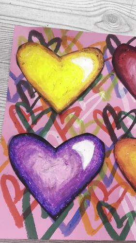 Value Hearts Teacher Guide, Tracers, and Video Tutorial