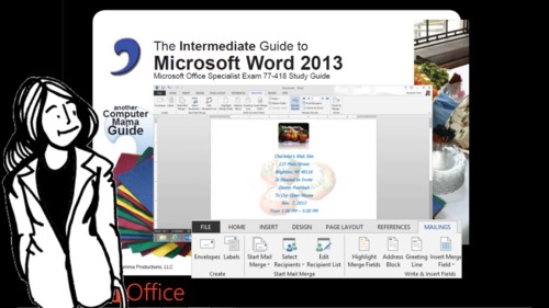 Preview of Microsoft Word 2013 Intermediate: Use the Fax and Resume Templates