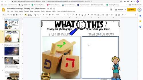 Holidays Around the World - Hanukkah by The Core Coaches | TpT
