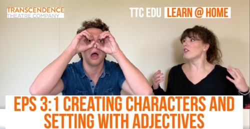 Preview of "Creating Characters and Setting with Adjectives" Grades 1-3 | EPS 3:1