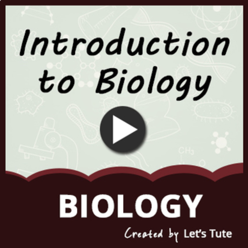 Introduction to Biology What is Biology Science by Letstute TPT