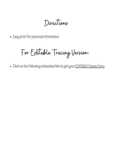EDITABLE Personal Information Worksheets by Differentiated Education