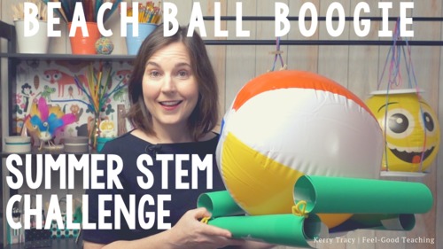 Preview of Beach Ball Boogie Summer STEM Challenge Video