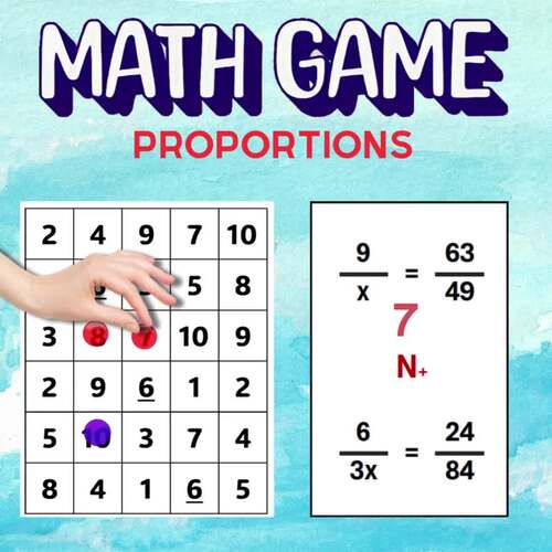 Solving Proportions Activity BUNDLE | Ratios & Unit Rates Math Game & Worksheets