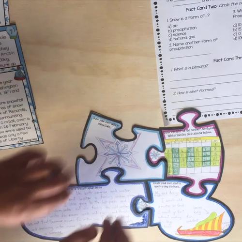 Winter Reading Comprehension Activity by Top Teaching Tasks | TPT