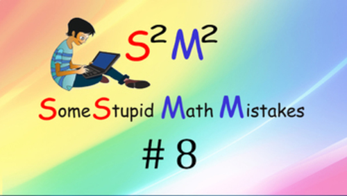 Preview of Mathematics  Common math mistakes #8 (mensuration)