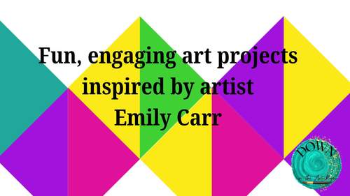 Weaving Art Projects Inspired by Emily Carr for Elementary & Middle School