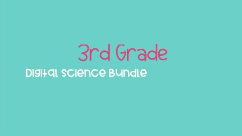 3rd Grade Science Activities for Google Classroom Digital by ...