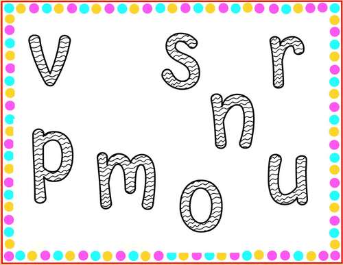 Printable Black and White Bulletin Board Letters, Large Alphabet Letters