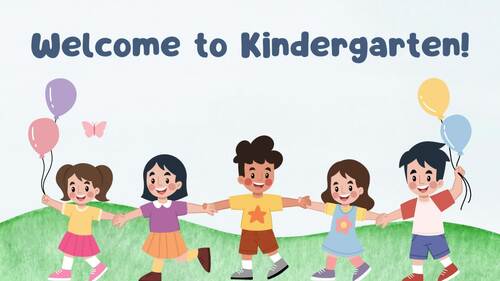 Preview of Welcome to Kindergarten!
