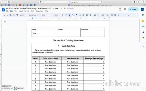 ABA Data Sheets EDITABLE Bundle for Behavior Therapy, BCBA Supervision, IOA
